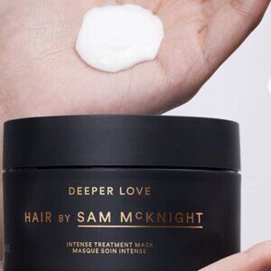 sam mcknight "deeper love" 5min hair treatment mask in 20ml - brand new